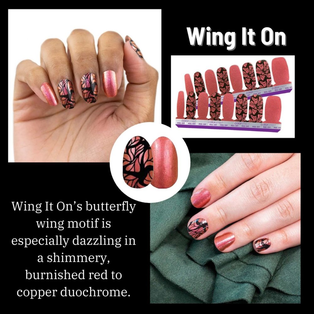 Wing it On Color Street Dry Nail Polish